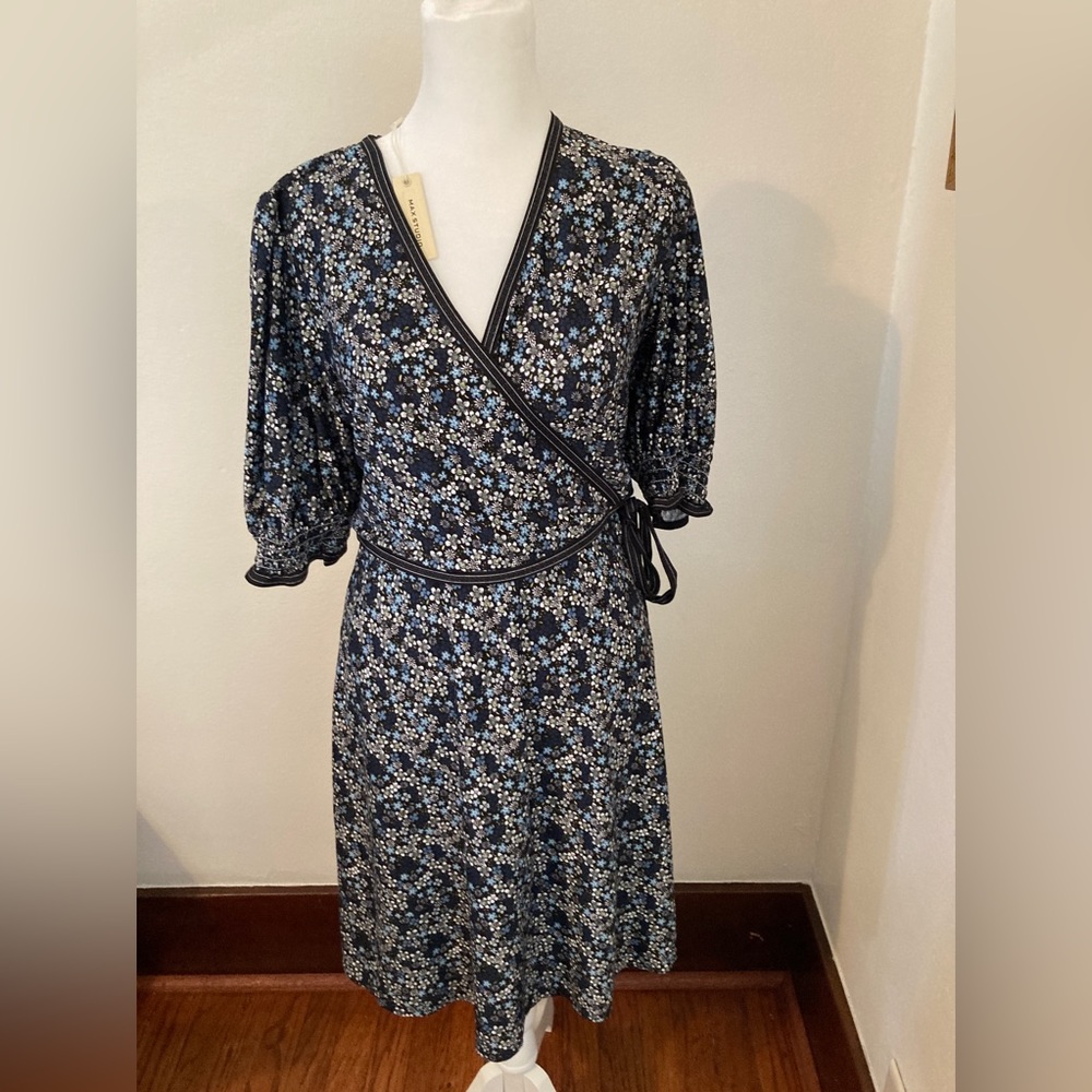Max studio crossover dress